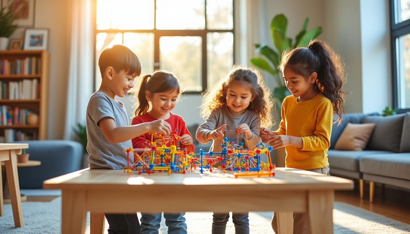 scopri geomag, il gioco educativo perfetto per stimolare la creatività e lo sviluppo mentale nei bambini, attraverso costruzioni magnetiche divertenti e sicure.