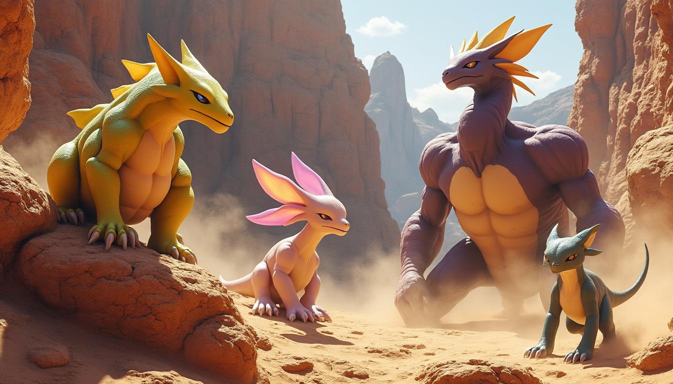 scopri i migliori pokémon di tipo terra in pokémon scarlatto e violetto. guida completa per potenziare la tua squadra con le migliori creature terrestri.