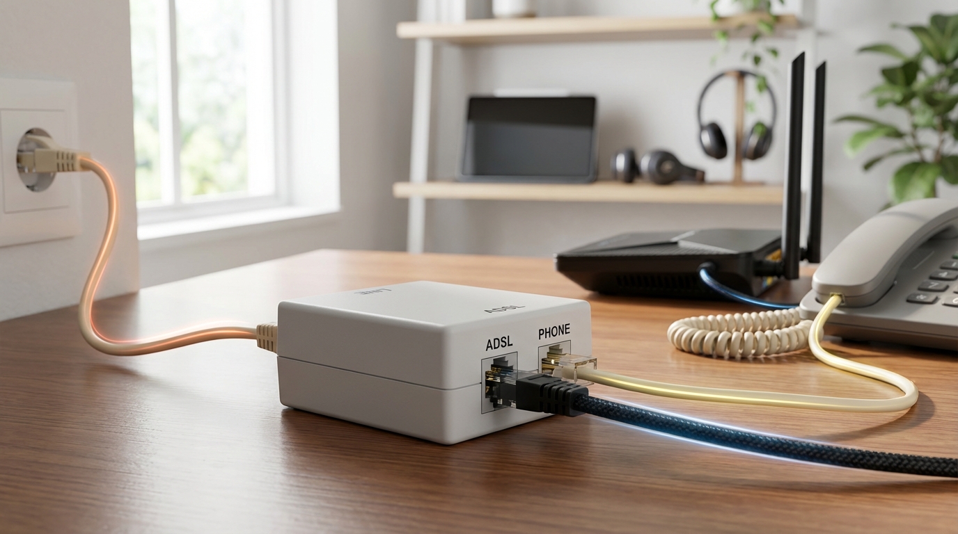 scopri cos'è un filtro adsl, come funziona e perché è importante per migliorare la qualità della tua connessione internet a casa.