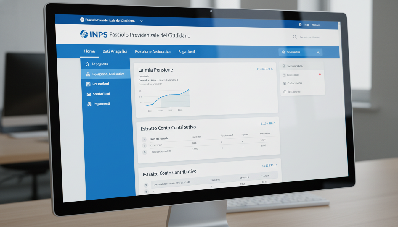 consulta il tuo fascicolo previdenziale inps online in modo semplice e sicuro. accedi ai tuoi dati previdenziali e verifica la tua posizione contributiva direttamente sul sito ufficiale.