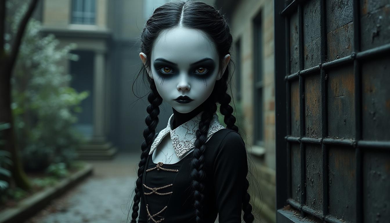 scopri 'mercoledì addams', la nuova serie creata da tim burton, un viaggio oscuro e affascinante nel mondo di wednesday addams.