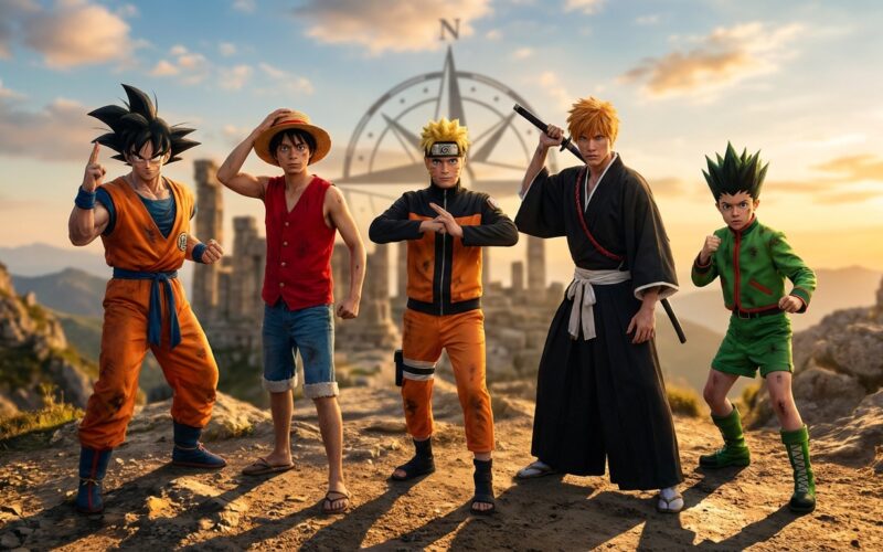 scopri i migliori shonen anime con i 5 classici senza tempo della parte 1, un viaggio emozionante nel mondo degli anime che hanno segnato generazioni.