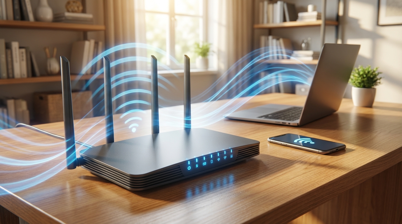 scopri cos'è un router, come posizionarlo correttamente in casa per una connessione ottimale e come risolvere i problemi più comuni.