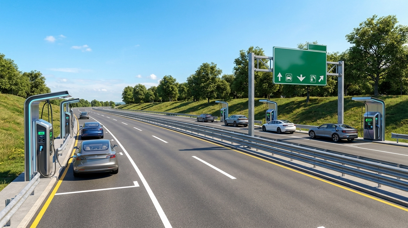 scopri dove trovare le colonnine elettriche lungo l'autostrada per ricaricare comodamente il tuo veicolo elettrico durante i viaggi.