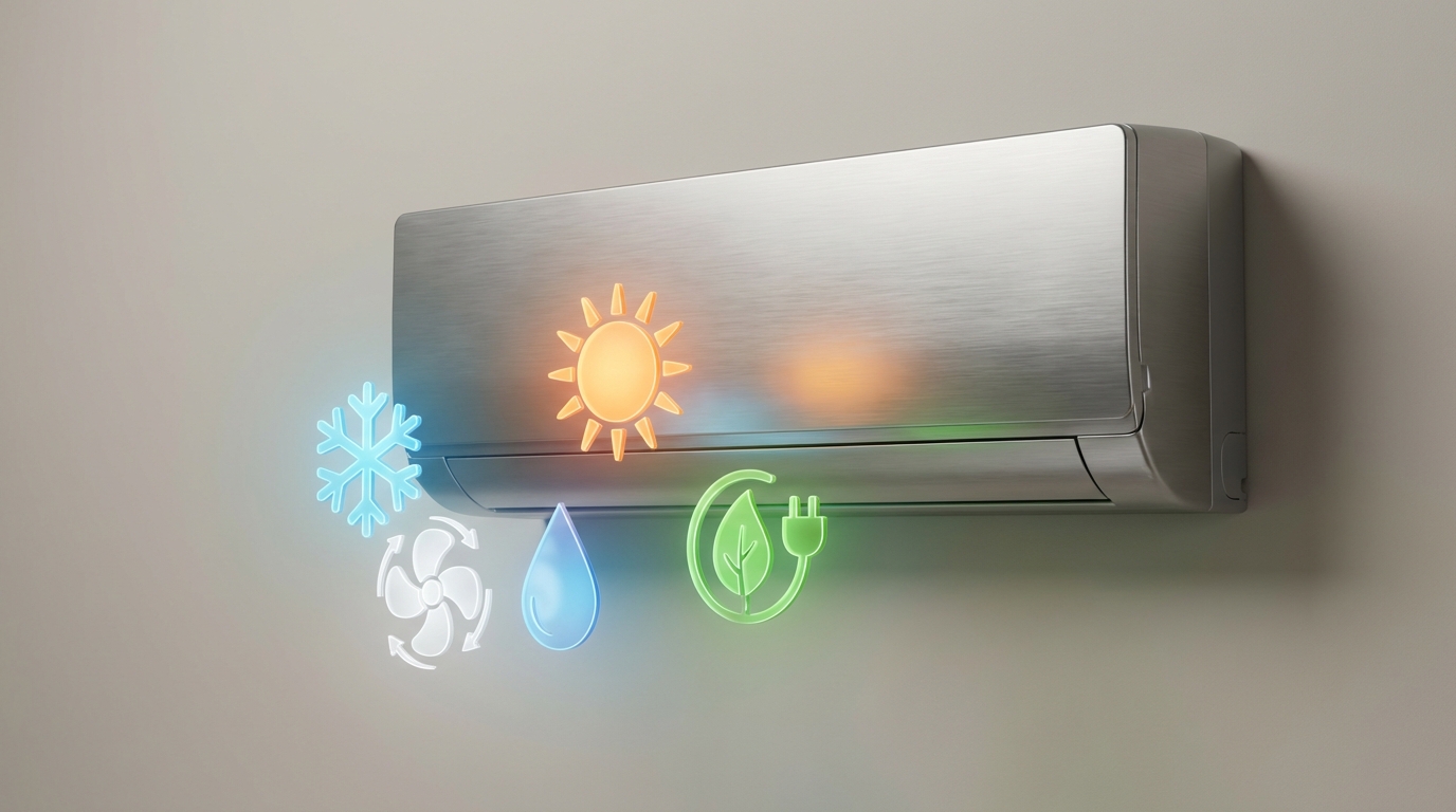 scopri i simboli più comuni dei condizionatori e il loro significato per un utilizzo semplice ed efficace del tuo apparecchio.