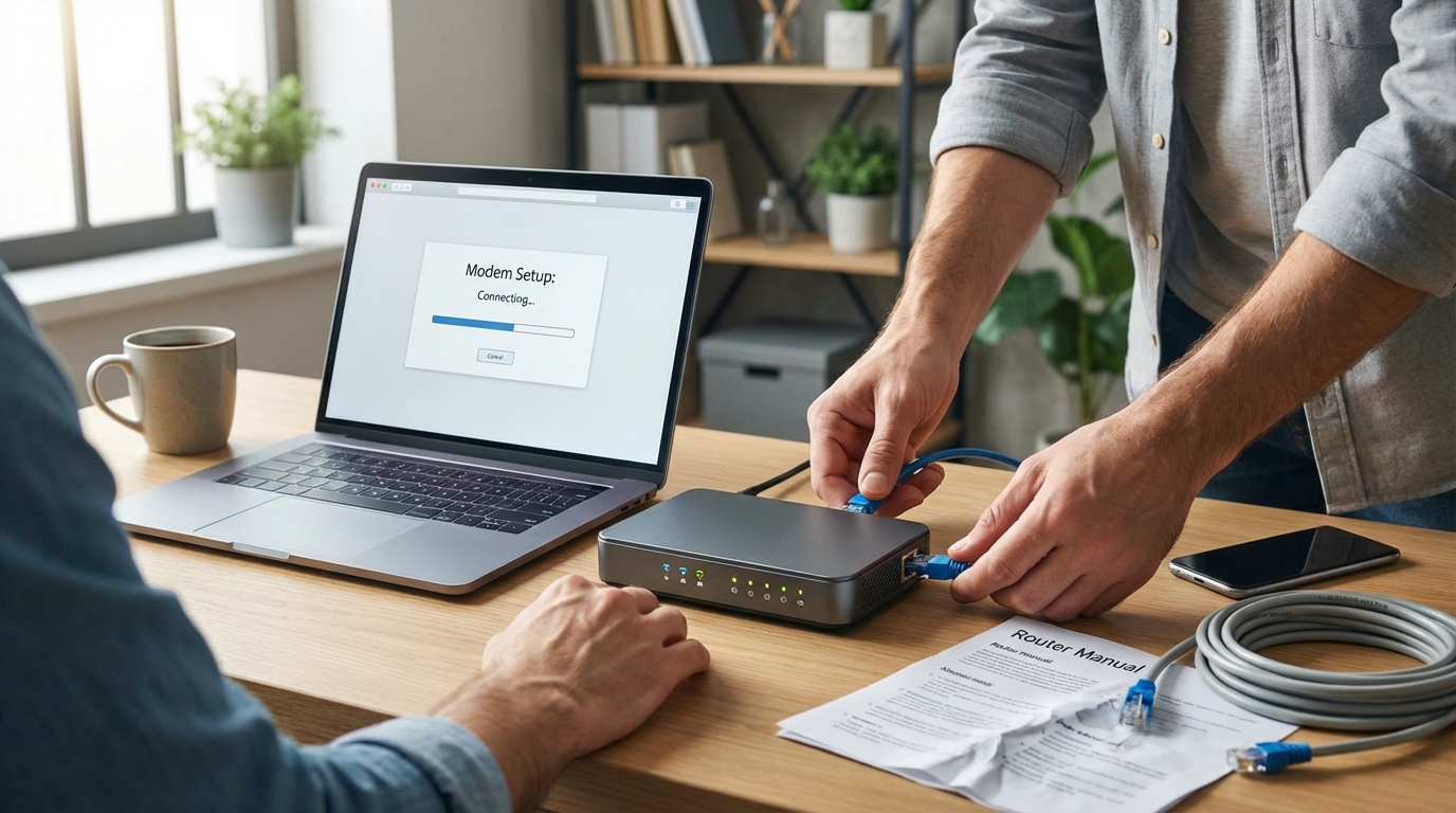 scopri come configurare il modem facilmente con la nostra guida all'installazione passo dopo passo. imposta la tua connessione internet in modo rapido e sicuro.