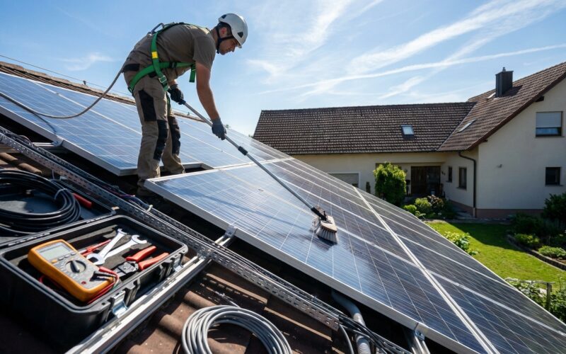 scopri la guida completa alla manutenzione dell'impianto fotovoltaico per garantire efficienza e durata nel tempo. consigli utili, controllo e pulizia passo dopo passo.
