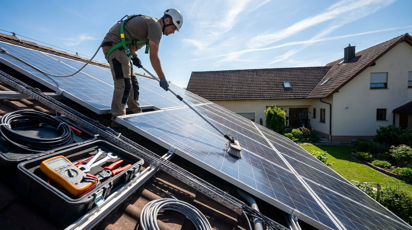 scopri la guida completa alla manutenzione dell'impianto fotovoltaico per garantire efficienza e durata nel tempo. consigli utili, controllo e pulizia passo dopo passo.