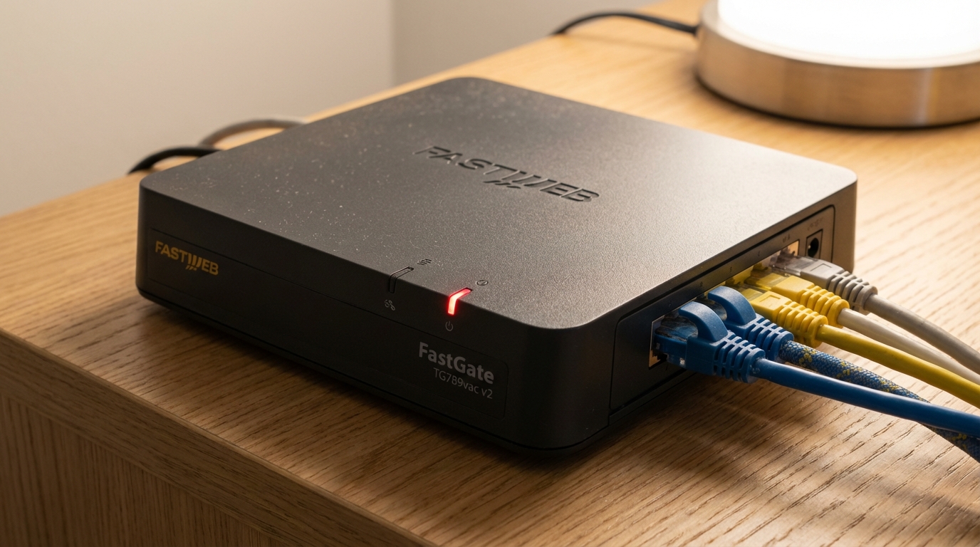 scopri cosa significa la luce rossa sul modem fastweb fastgate e come risolvere i problemi comuni per mantenere la tua connessione internet stabile e veloce.