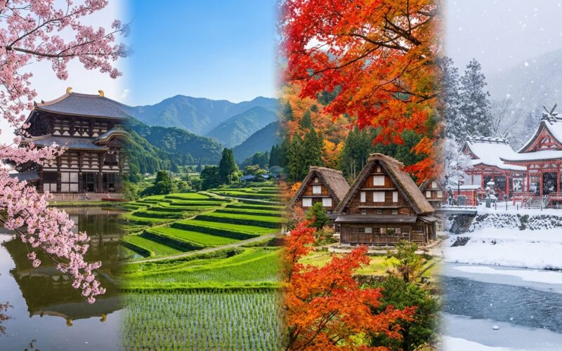 scopri tutto sul clima e le stagioni in giappone con la nostra guida completa, per pianificare al meglio il tuo viaggio in ogni periodo dell'anno.