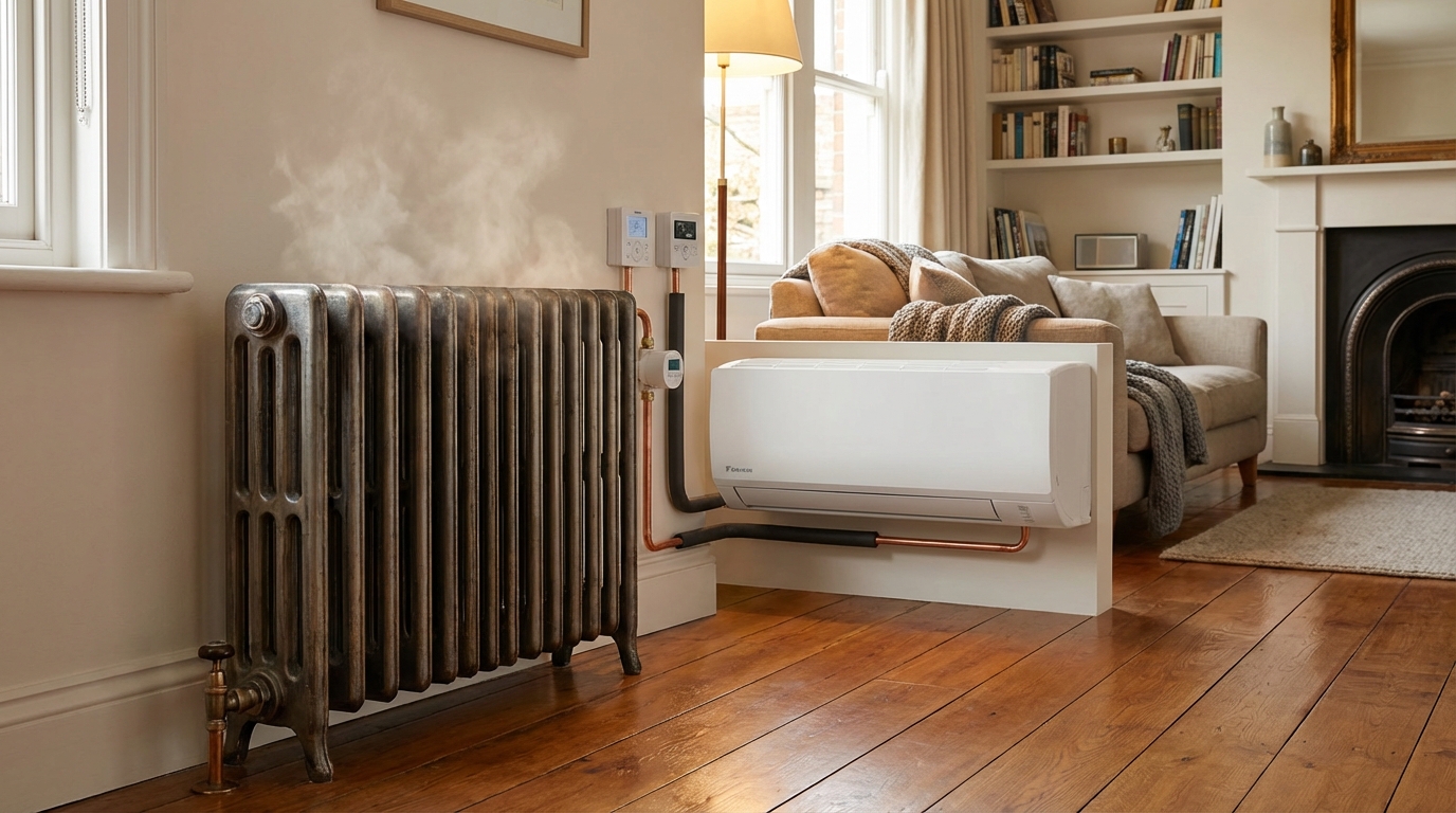 scopri la compatibilità tra pompa di calore e termosifoni per un riscaldamento efficiente e sostenibile nella tua casa.