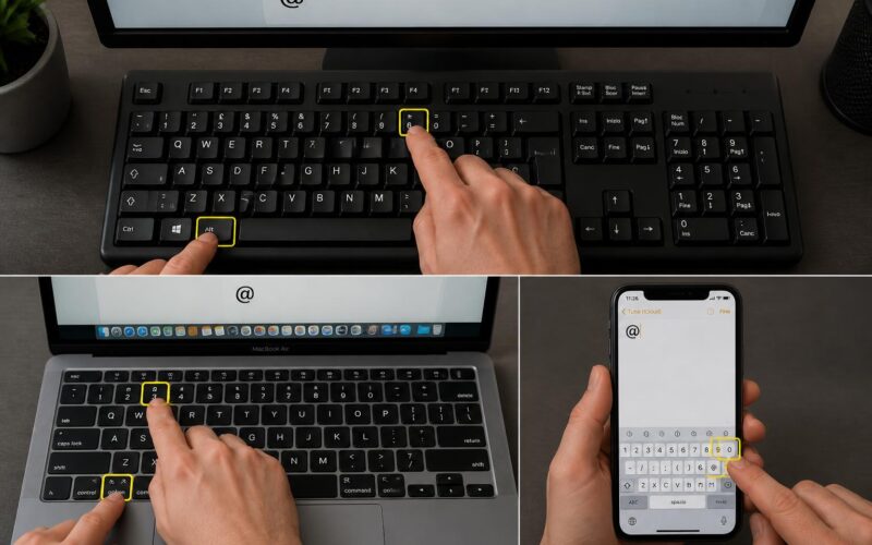 scopri come digitare facilmente la chiocciola @ su pc, mac e smartphone con questa guida semplice e veloce.