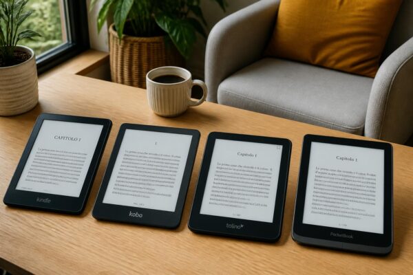 scopri i migliori e-reader del mercato: confronto dettagliato tra kindle e le sue alternative per scegliere il dispositivo perfetto per te.