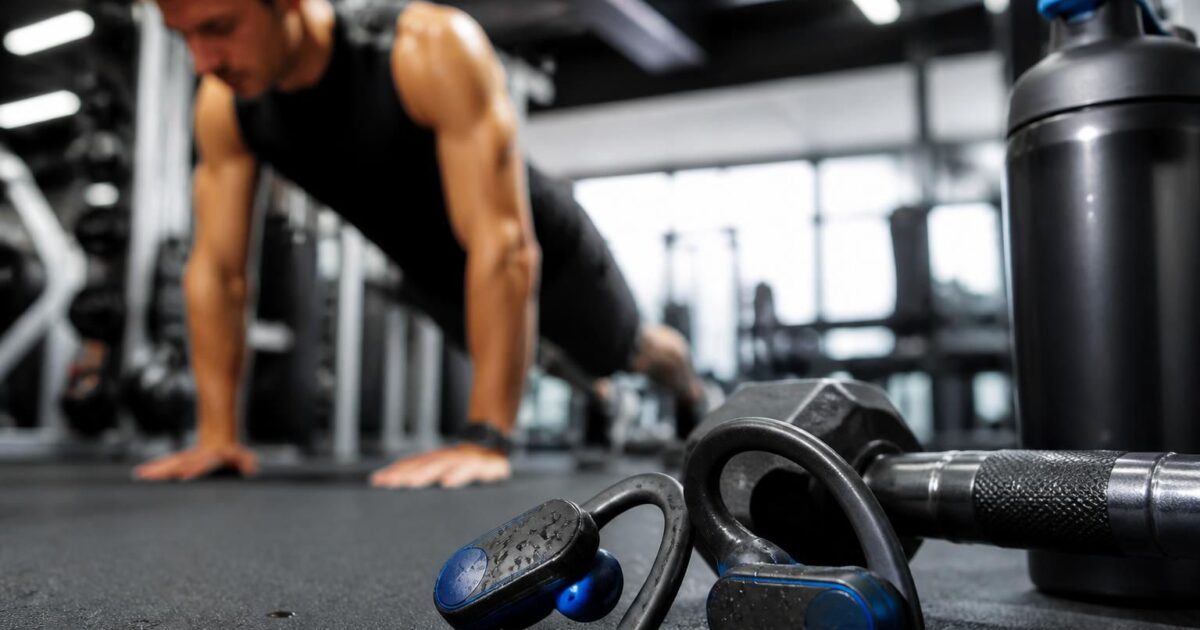scopri le cuffie bluetooth ideali per il fitness con 23 ore di autonomia. godi di un audio eccezionale e comfort a un prezzo incredibile. perfette per allenamenti intensi e senza interruzioni.