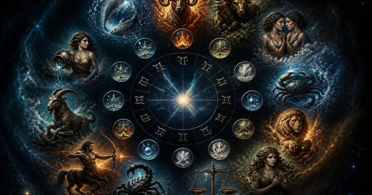scopri i segni zodiacali: date, elementi e caratteristiche uniche di ciascuno per comprendere meglio il tuo segno e quello degli altri.