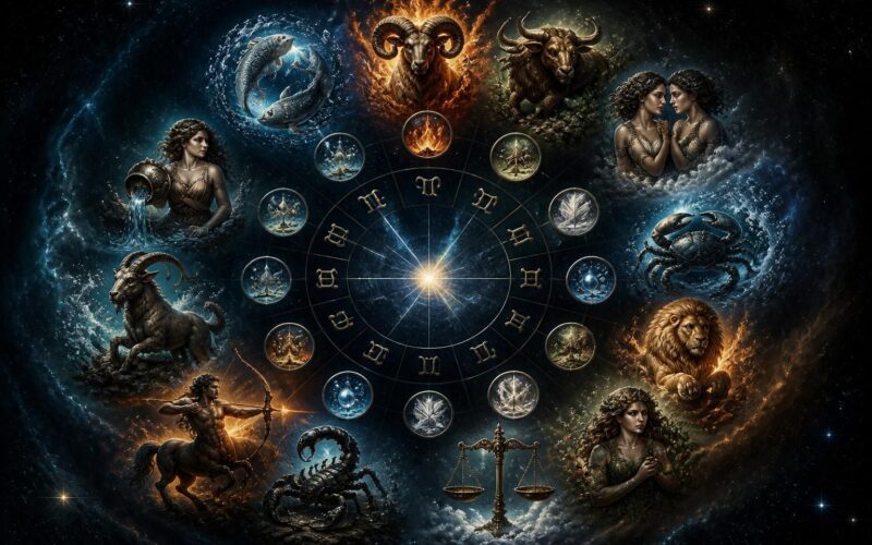 scopri i segni zodiacali: date, elementi e caratteristiche uniche di ciascuno per comprendere meglio il tuo segno e quello degli altri.