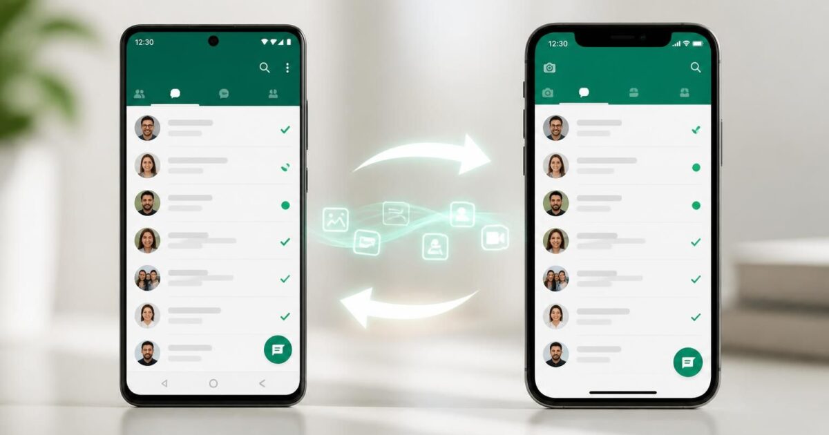 scopri come trasferire facilmente le chat di whatsapp tra android e iphone con questa guida passo passo, per mantenere tutte le tue conversazioni sempre a portata di mano.