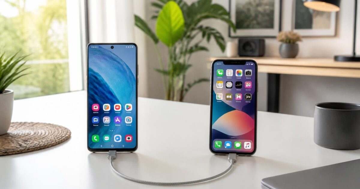scopri come trasferire facilmente tutti i tuoi dati da android a iphone senza perdere nulla, con una guida passo passo semplice e veloce.