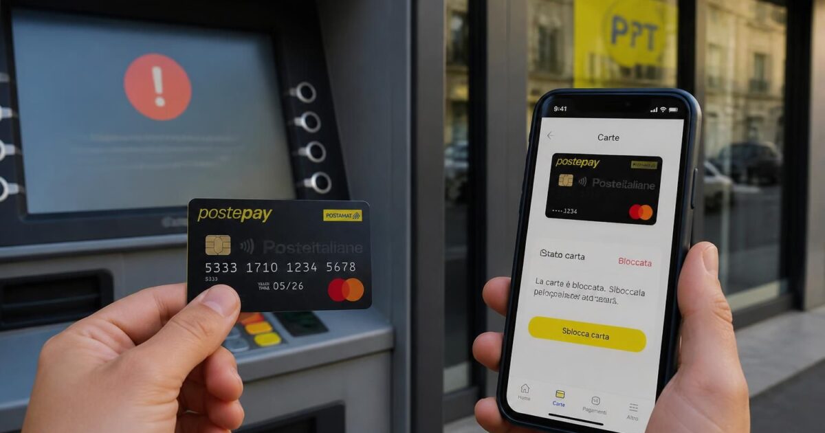 scopri perché la tua postepay può essere bloccata o sospesa e come procedere per sbloccarla rapidamente e senza problemi.