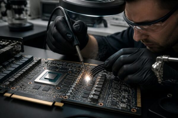 rtx 5090: addio ai connettori a 16 pin che si sciolgono? scopri come la soluzione di saldare i cavi di alimentazione direttamente sul pcb potrebbe risolvere il problema.