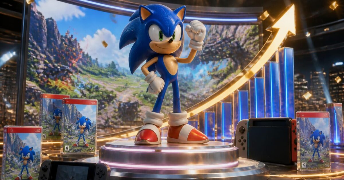sonic frontiers stabilisce un record di vendite con un successo straordinario su nintendo switch 2, solo pochi mesi dopo il lancio.