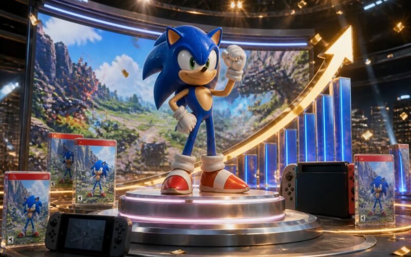 sonic frontiers stabilisce un record di vendite con un successo straordinario su nintendo switch 2, solo pochi mesi dopo il lancio.