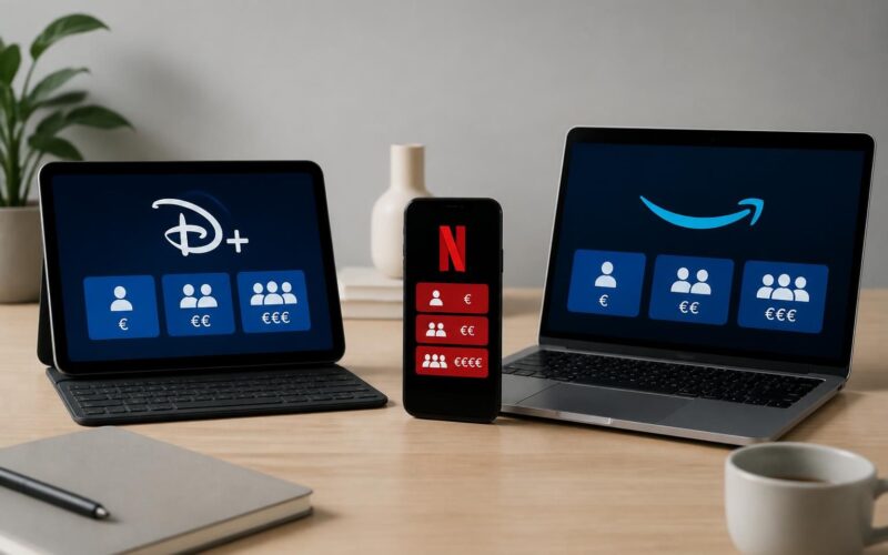 confronto aggiornato dei prezzi 2026 di disney+, netflix e prime video per aiutarti a scegliere l'abbonamento streaming più conveniente.