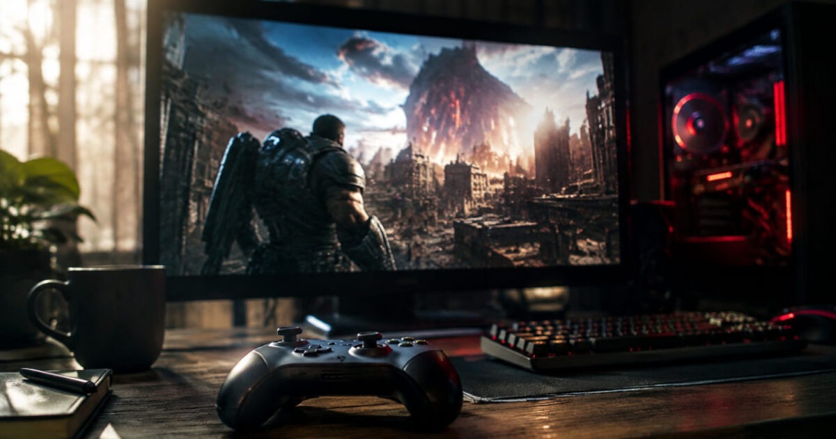 Gears of War E-Day in gold con requisiti PC ufficiali