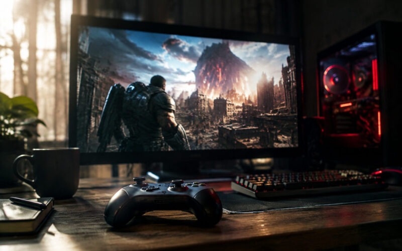 Gears of War E-Day in gold con requisiti PC ufficiali