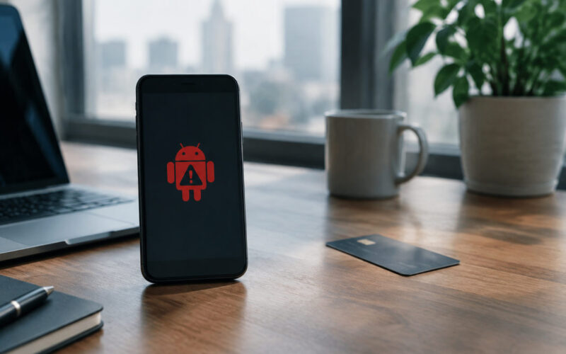 Smartphone con trojan android remcontrol che prende di mira i conti bancari