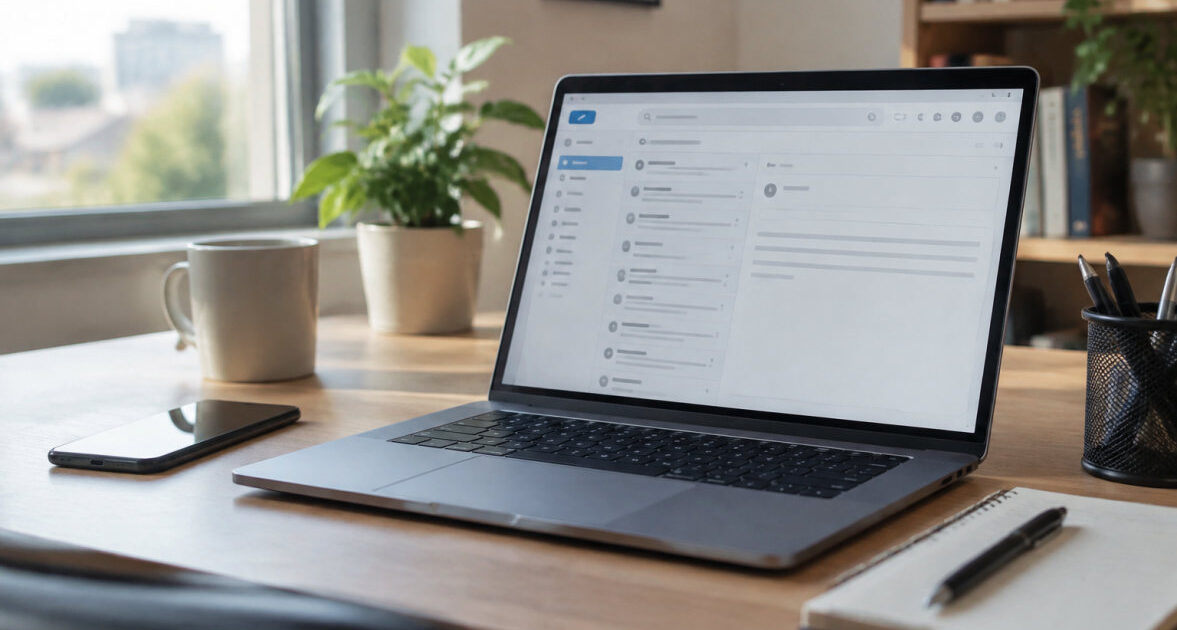 Schermata di registrazione che mostra come creare un account email passo dopo passo