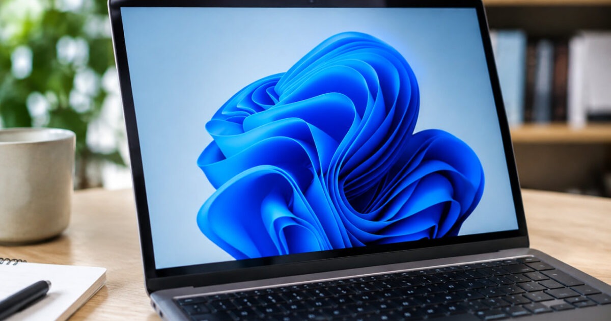 Schermata di installazione di Windows 11 26H2 su un PC portatile moderno